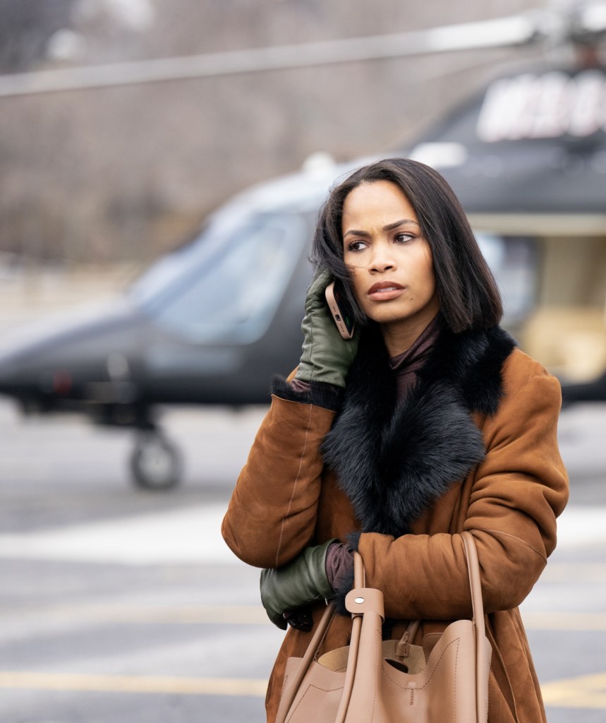 investigative journalist (Tiffany Mack) who believes it may have been murder talks on her phone.
