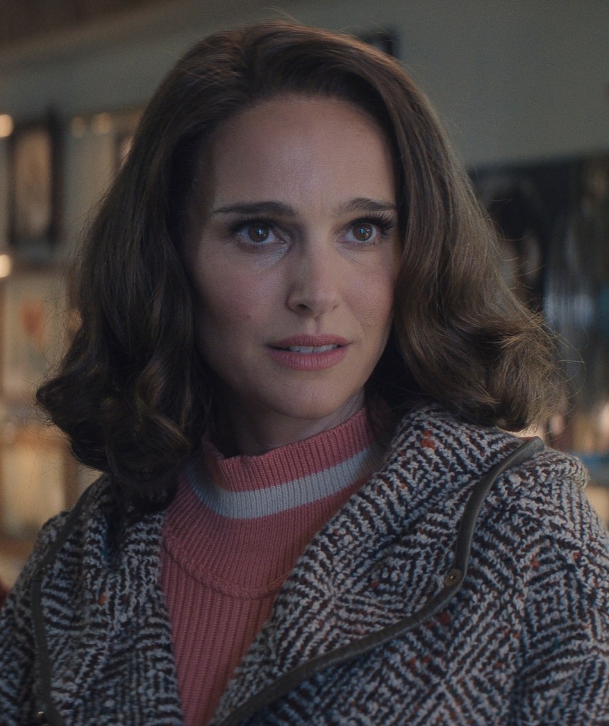 Natalie Portman looking worried.